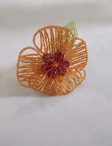 Anillos de Servilleta Acrílicos con Forma de Flor, Estilo Antiguo, Ecológicos, para Uso en Hoteles, por N S Tomar Handicrafts - Product Image 4