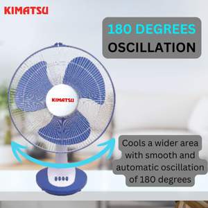 High-Speed Electric <b>Air</b> <b>Cooling</b> Table <b>Fan</b> Made of Plastic - Product Image 6