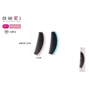 Peigne plat en plastique coloré pour l'élimination des points noirs - Product Image 1