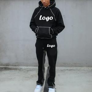 เสื้อวอร์มผ้าคอตตอนสำหรับผู้ชายชุดวอร์มปักลายสำหรับใส่วิ่งจ๊อกกิ้งใส่100% เข้ารูป - Product Image 1