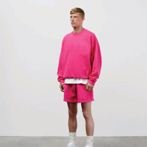 Sudadera de Invierno para Hombre, Estilo Pullover, Color Sólido, Felpa Digital, Corte Holgado, Manga Larga, Cuello Redondo, Bolsillo, Algodón Suave, Cómoda y Elegante - Product Image 4