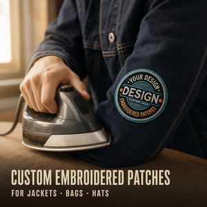 Customized 3D Iron-On Embroidered <strong>Patches</strong> with Logo Hook Loop Sew <strong>Backpacks</strong> Personalized <strong>Patch</strong> Collection - Product Image 2