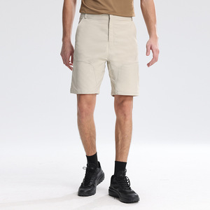 Pantalones Cortos de Poliéster Transpirables para Hombre, Shorts de Secado Rápido, Informales, Sólidos, con Logotipo Personalizado, para Exteriores, Talla Grande - Product Image 3