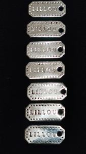 Etiquetas de Latón Hechas a Medida para Collares, Diseños Estampados Duraderos, Accesorios de Estilo Punk Hechos a Mano para Marca - Product Image 2