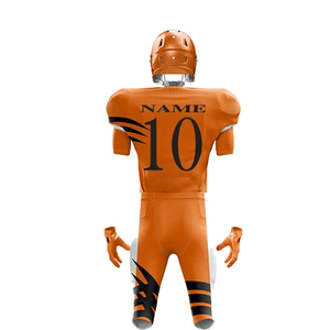 Personalizable Reversible Uniforme de Fútbol Americano Buena Calidad Transpirable Ropa Deportiva Impreso Manga Corta Personalizado Nombre del Equipo - Product Image 5