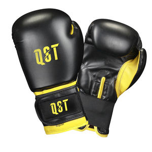 Vente en gros Gants de boxe professionnels en cuir PU 8oz avec logo personnalisé Conception personnalisée pour l'entraînement au combat poinçonnage - Product Image 1