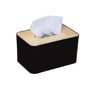 Boîte à mouchoirs en bois dur Double Premium Edition spéciale élégante pour la décoration intérieure et accessoire de bureau Caractéristique étanche - Product Image 6