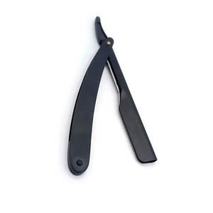 Venta al por mayor suministros de peluquero profesional de corte recto hoja de afeitar de peluquería/maquinilla de afeitar de salón para peluquero - Product Image 2