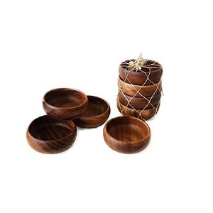 Factory Wood <b>Mini</b> Bowl <b>Sales</b> High Quality Luxury Restaurant Marble square Salad Bowl with Handmade Use Product - Product Image 2