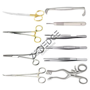 Juego de Cirugía de vena de alta calidad, 10 Uds., Kit de instrumentos de cirugía Vascular, instrumentos de vena, herramientas quirúrgicas para procedimientos Vasculares - Product Image 4