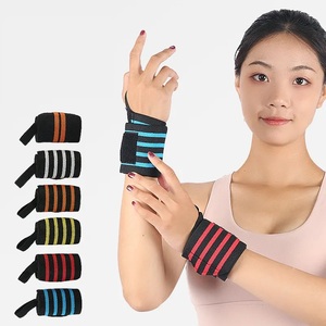 GAF Enveloppes élastiques pour poignets d'haltérophilie, ajustables et respirantes, pour blessures, équipement de fitness, accessoires de gymnastique. - Product Image 6