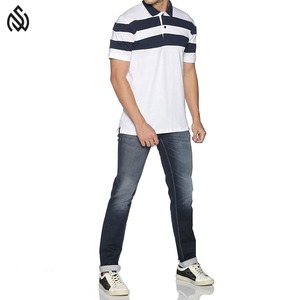 100% algodón orgánico para hombres para Polos camiseta en blanco con logotipo personalizado liso para polos para hombres Polo - Product Image 4