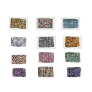 Lot de serviettes de table carrées en voile de coton 100% imprimé à la main indien, pour usage domestique - Vente en gros - Product Image 4