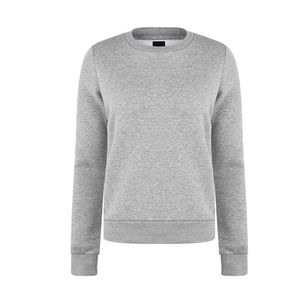 OEM personnalisé hiver 100% coton pulls décontractés vêtements pour femmes surdimensionné col rond à manches longues sweat pour femmes à vendre - Product Image 6