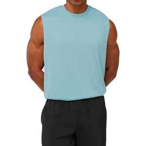 เสื้อกล้ามออกกำลังกายผ้าฝ้ายทรงหลวมแบบสั่งทำพิเศษ รุ่นฮิตปี 2026 ตัดข้าง ทรงปกติ ระบายอากาศได้ดี เหมาะสำหรับการฝึกกล้ามเนื้อ - Product Image 1