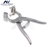 Pince à tatouer en acier pour animaux, fabrication professionnelle, haute qualité, personnalisée, kit de pinces à tatouer très vendu, pinces de marquage auriculaire