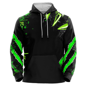 Oversized Pullover Hoodie for Men Streetwear Breathable Heavyweight Hooded Sublimation Hoodies with custom print - Product Image 5