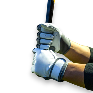 Dynamic Black & Red Baseball Batting Gloves | Professional Grade Cowhide Leather for Superior Feel and Unmatched Durability - Product Image 6