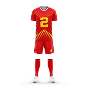 Uniforme personalizable de secado rápido para fútbol, servicio OEM sublimado, conjunto completo de equipos de fútbol - Product Image 1