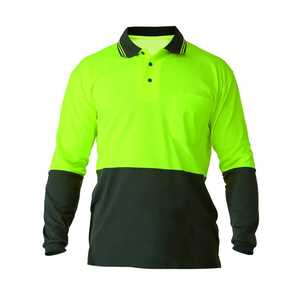 Uniforme de travail de construction et d'exploitation minière en polyester réfléchissant personnalisé, vêtements de travail à manches longues, logo personnalisé, vêtements de sécurité haute visibilité, unisexe, FR - Product Image 1