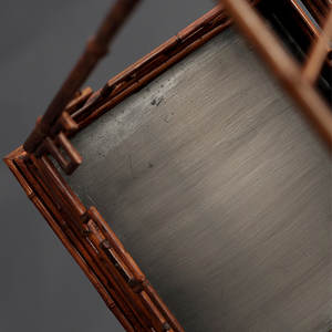 Cadre de fleur en bambou de combinaison manuelle simple pour des meubles de salon - Product Image 2