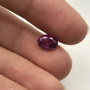 Turmalina Rosa natural, forma ovalada, piedra preciosa suelta facetada, Color rojo, anillos semipreciosos, collar, pendientes, fabricación de joyas - Product Image 3