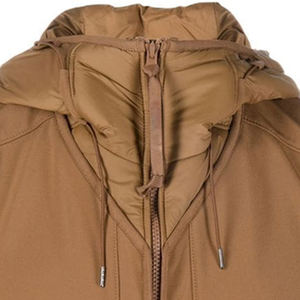 Bomber Jacket Warm Custom Utility Stand Collar Hooded Windproof Breathable Winter Jacket <b>for</b> <b>Men</b> Puffer Work Puffy <b>Vest</b> Front - Product Image 4