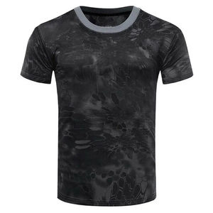 Camisetas de Hombre con Estampado de Árbol de la Selva, 100% Algodón, Logotipo Bordado Personalizado, Camisetas de Manga Larga con Logotipo Estampado, Camisetas de Caza - Product Image 2