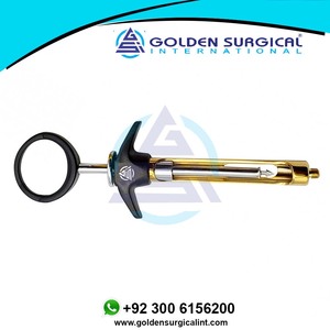 Jeringa Dental anestésica de oro negro de 1,8 ML, fuente de alimentación Manual, juego de instrumentos quirúrgicos autoaspirantes - Product Image 5