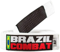 Ceinture JIU Jitsu brésilienne pour femmes, accessoire de Combat léger et robuste, en chanvre, karaté, bjj gi, personnalisé