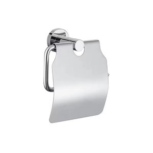 Porte-papier toilette en métal argenté personnalisé très demandé, répondant aux normes professionnelles pour les toilettes commerciales - Product Image 1