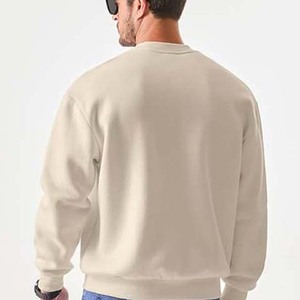 Sudaderas holgadas de cuello redondo personalizadas 100% algodón básico sudaderas de hombre de manga completa servicio OEM diseño ropa deportiva - Product Image 6