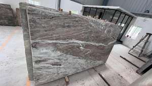 Losa de Mármol Verde Océano Pulida de Diseño Moderno y Lujoso, Color Marrón Fantasía, para Decoración de Hoteles y Hogares, Procedente de la India - Product Image 6