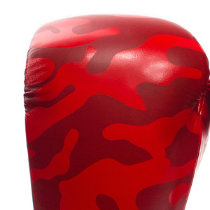 Guantes de boxeo Guantes de fitness Producción 10OZ Fitness Entrenamiento de perforación profesional Guantes de boxeo de PU Cuero de vaca dorado - Product Image 3