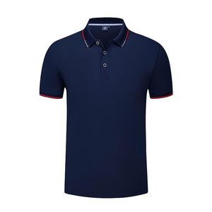 S2318 été à manches courtes glace soie tricoté T-Shirt pour hommes et femmes 100% Polyester Cool contraste couleurs unies conception vierge - Product Image 5