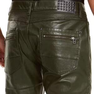 Pantalon de moto en cuir véritable coupe-vent grande taille pour homme 2026 – Usage durable, fabrication OEM, directement de l'usine - Product Image 6