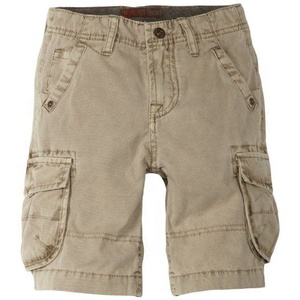 OEM <b>Men's</b> Cargo <b>Shorts</b> with High Waist Knitted Canvas Solid Pattern Casual Style <b>Knee</b>-<b>Length</b> Drawstring Closure-Wholesale - Product Image 5