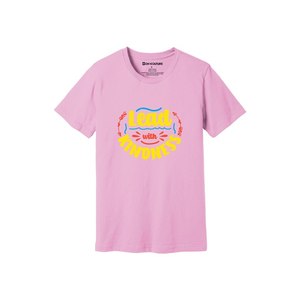 Camiseta de algodón 100% con temas de bondad, estampado de estilo informal, 12 opciones de color, 160-180, colocación de diseño personalizable GSM pesado - Product Image 2