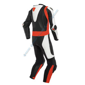 Traje de moto de cuero pesado de alta calidad a prueba de viento y transpirable cómodo para la temporada de invierno - Product Image 2