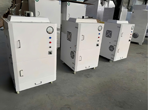 เครื่องทำความสะอาดควันเครื่อง KHF-1200อากาศและเครื่องเชื่อมแบบอุตสาหกรรมตัวกรองคู่2.2kW การฟอกอย่างรวดเร็ว - Product Image 5