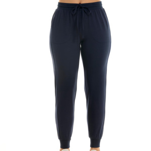 Drawstring High Waist Women <b>Summer</b> <b>Pants</b> Solid Regular Fit Comfy Gym Custom Straight Sweatpants Fleece 100% Cotton Breathable - Product Image 1