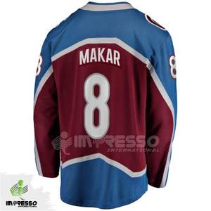 Uniforme de Hockey sur glace personnalisé de haute qualité meilleure vente ensemble de maillots avec votre propre logo 100% Polyester séchage rapide respirant - Product Image 2