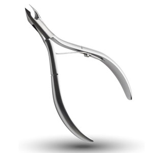 Pince à cuticules Easy-Grip pour salon et usage domestique Outil de soin des ongles Pince à cuticules avec double ressort - Product Image 6