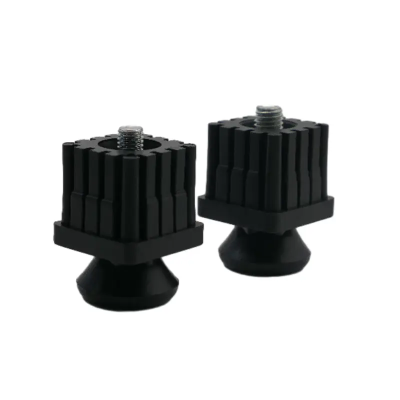 M6 M8 M10 Plastic Adjustable Furniture Leveling Feet Table Leg Leveler for Machine and Furniture M8 with base 50MM