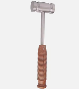 ค้อน Heath ขนาด240มม. 9.12 "DIAM 40มม. หัวเหล็กสแตนเลส850กรัม500กรัม MAD Mallet ค้อนยกกระดูกแข็ง - Product Image 5