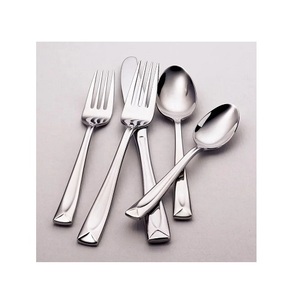 ยอดนิยมเงาวับเงาใหม่น่าสนใจออกแบบชุด5ช้อนสำหรับโรงแรมและร้านอาหารใช้จัดเลี้ยงอาหารค่ำช้อนส้อม - Product Image 1