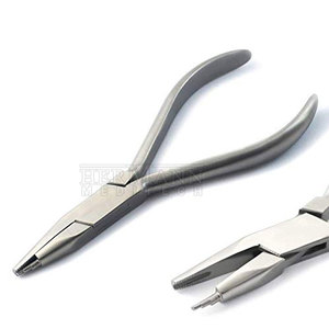 Alicates de ortodoncia dental, herramientas de ortodoncia manuales de acero inoxidable, profesionales para corte de alambre doblado, agarre ergonómico alto - Product Image 4