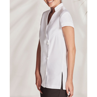 Nouveaux ensembles de gommages pour femmes de haute qualité pour salons de beauté et de manucure, en tissu tricoté Spandex/Polyester, sans couture, personnalisables, uniformes