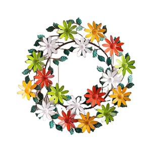 Cintre de guirlande en métal multicolore d'aspect de luxe élégant pour la décoration de mariage d'hôtel à la maison cintre de guirlande suspendu en métal - Product Image 1