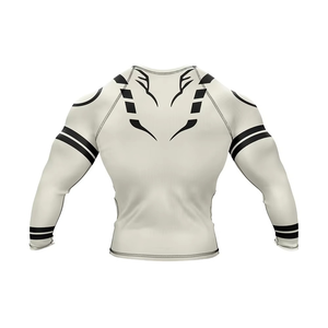 Nuevos Diseños Personalizados, Camiseta de Compresión de Manga Larga para Jiu-Jitsu Brasileño, Kimono, Rashguard, Camiseta de Compresión para MMA, Capa Base - Product Image 3